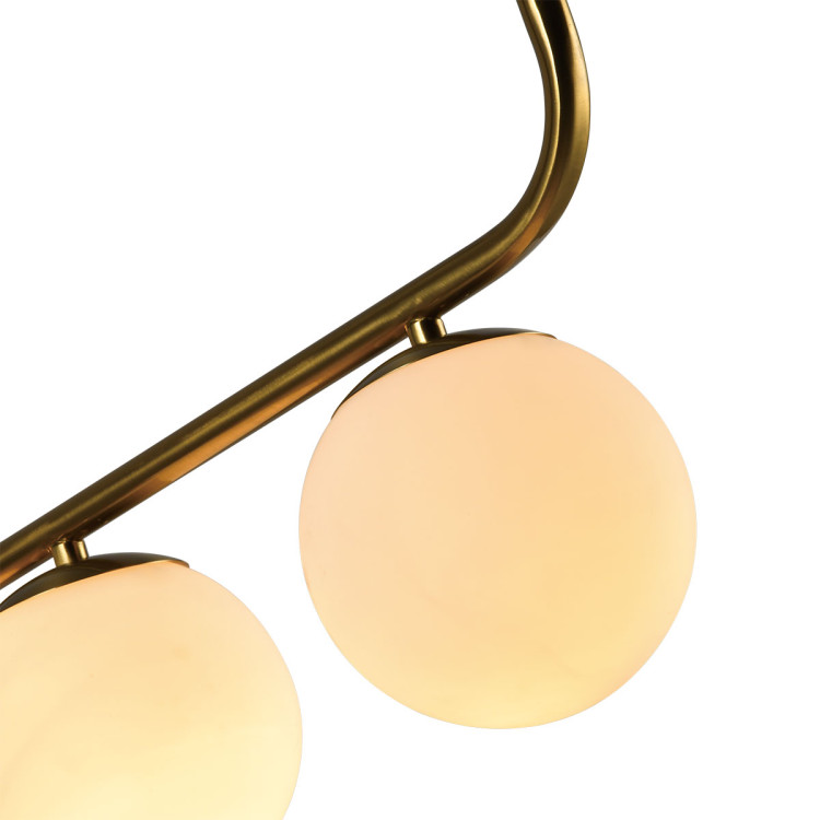 Lampa wisząca Alisa złota 3xE14 - 7027