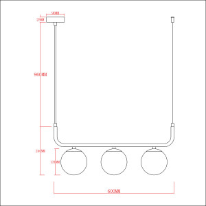 Lampa wisząca Alisa złota 3xE14