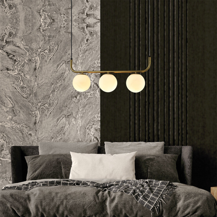 Lampa wisząca Alisa złota 3xE14 - 7032