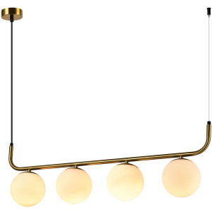 Lampa wisząca Alisa złota 4xE14