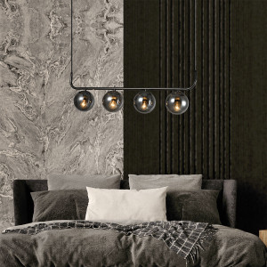 Lampa wisząca Alisa grafitowa 3xE14