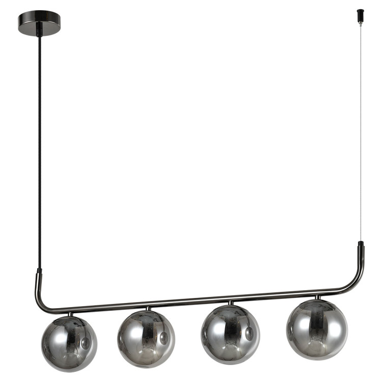 Lampa wisząca Alisa grafitowa 3xE14 - 7086