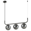 Lampa wisząca Alisa grafitowa 3xE14