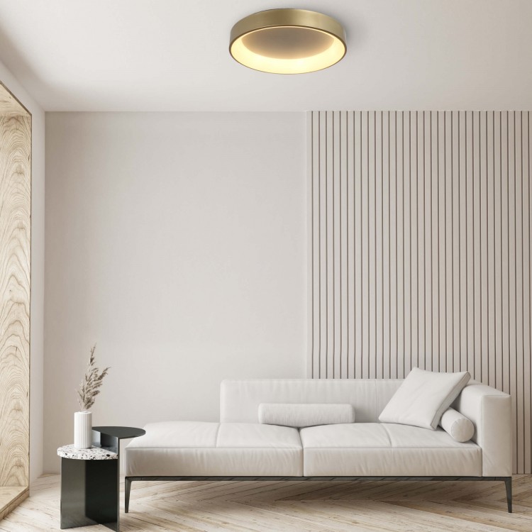 Plafon Georgia 60 cm złoty LED CCT - 7139