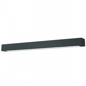 Lampa sufitowa Ibros 93 cm czarna 24W IP44 LED CCT