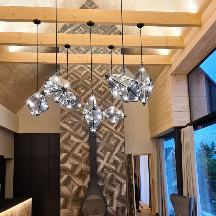 Lampa wisząca Konstelacja pionowa 7xG9 - 7177