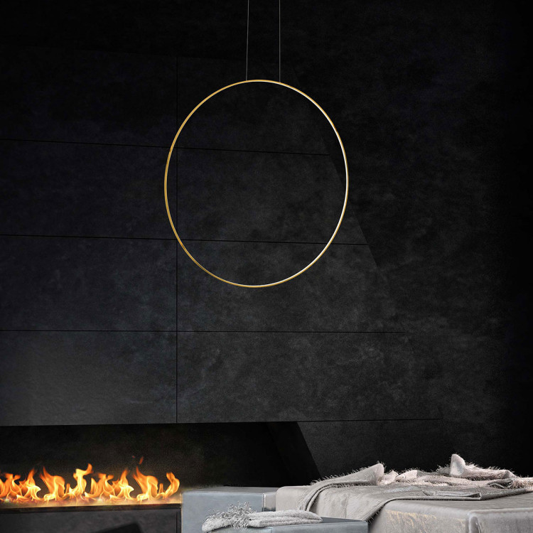 Lampa wisząca Mirror S złota LED 3000K - 7185