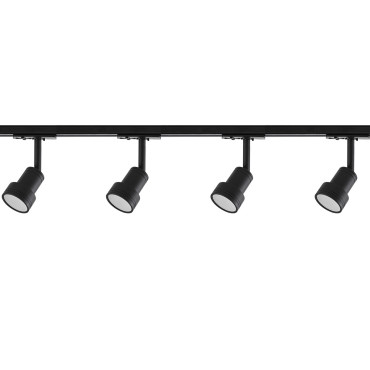 Zestaw oświetlenia szynowego Storm SET czarny 4xGU10