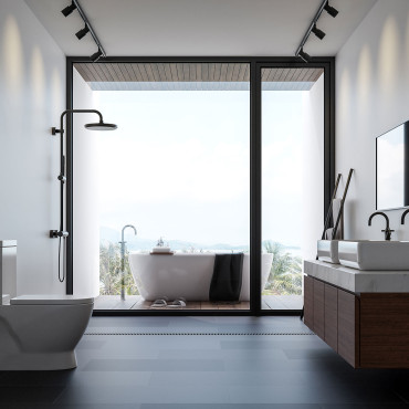 Zestaw oświetlenia szynowego Storm SET czarny 4xGU10