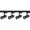 Zestaw oświetlenia szynowego Ice SET 3F czarny 4xGU10