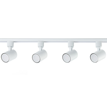 Zestaw oświetlenia szynowego Snow SET 3F biały 4xGU10