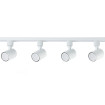 Zestaw oświetlenia szynowego Snow SET 3F biały 4xGU10