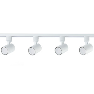 Zestaw oświetlenia szynowego Snow SET 1F biały 4xGU10