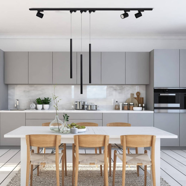 Reflektor Snow 3F czarny 1xGU10 - 7446