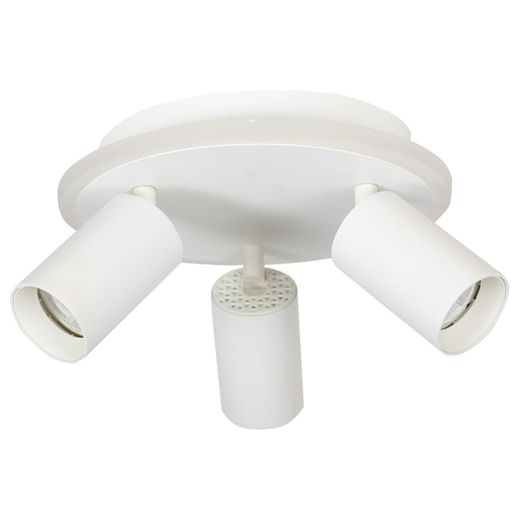 Plafon Parma 3 okrągły biały 3xGU10 LED CCT - 7578