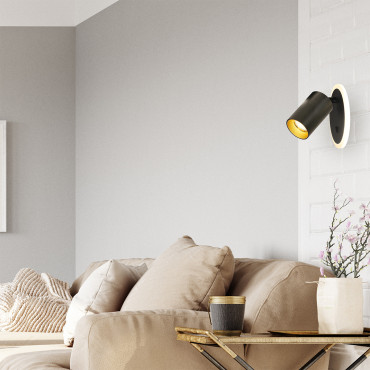 Spot Parma 1 czarny 1xGU10 LED CCT