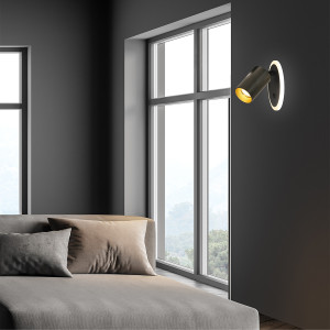 Spot Parma 1 czarny 1xGU10 LED CCT