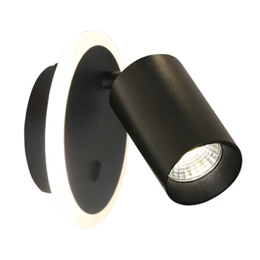 Spot Parma 1 czarny 1xGU10 LED CCT