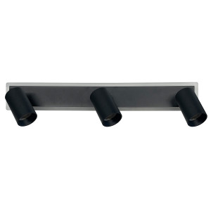Spot Parma 3 czarny 3xGU10 LED CCT