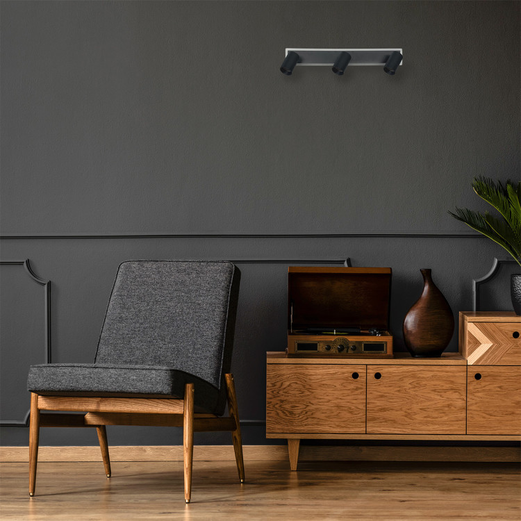 Spot Parma 3 czarny 3xGU10 LED CCT - 7700