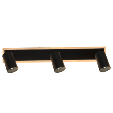 Spot Parma 3 czarny 3xGU10 LED CCT