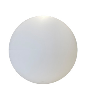 Lampa ogrodowa Gaja 40 cm biała 1xE27