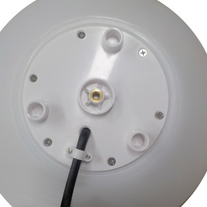 Lampa ogrodowa Gaja 30 cm biała 1xE27