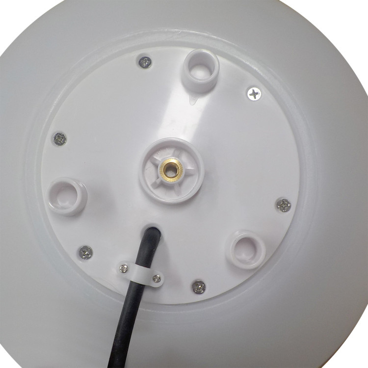 Lampa ogrodowa Gaja 30 cm biała 1xE27 - 7758