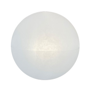 Lampa ogrodowa Gaja 50 cm biała 1xE27