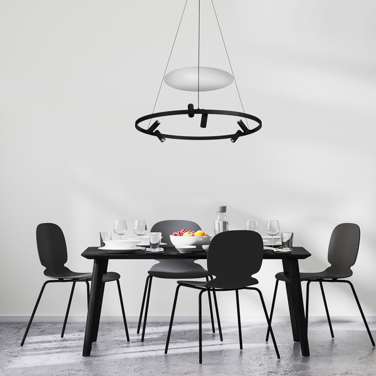 Lampa wisząca Almeria czarna LED 4000K - 8024