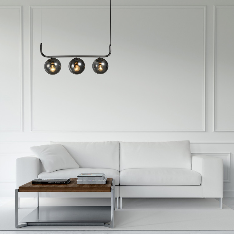 Lampa wisząca Alisa grafitowa 3xE14 - 8025