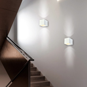 Kinkiet Alaska biały 1xG9