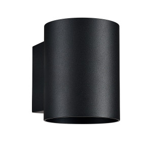 Kinkiet Oregon czarny 1xG9