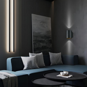 Kinkiet Oregon czarno - złoty 1xG9