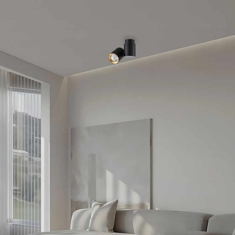 Boston 1 czarny/złoty - 8074