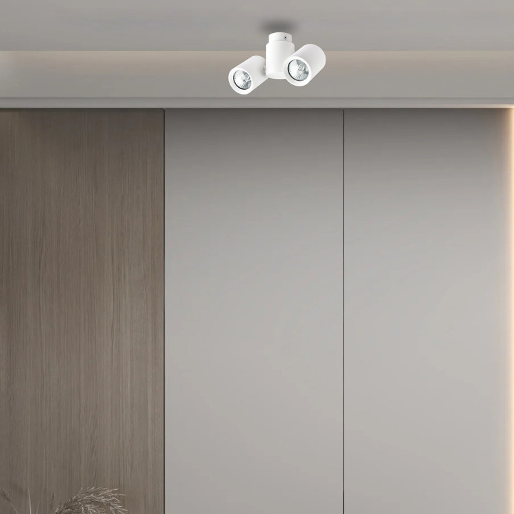 Zestaw reflektorów Boston biały 2xGU10 - 8080