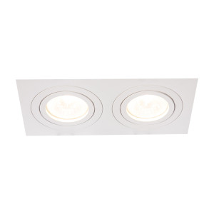 Oprawa podtynkowa Metis 2 biała 2xGU10