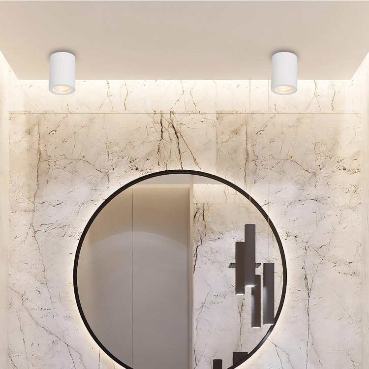 Oprawa natynkowa Faro biała IP65 1xGU10 - 8128