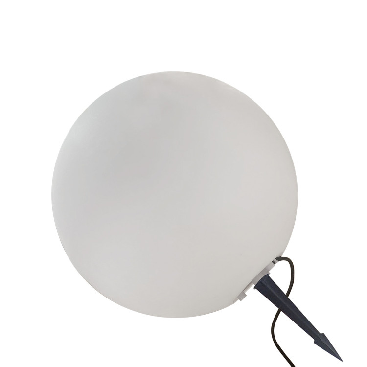 Lampa ogrodowa Gaja 30 cm biała 1xE27 - 8148