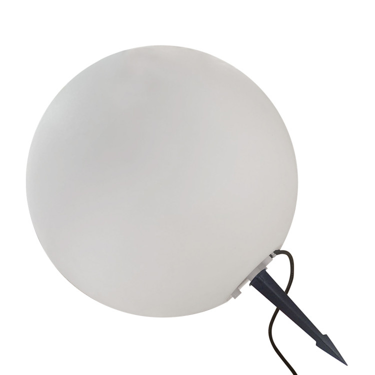 Lampa ogrodowa Gaja 40 cm biała 1xE27 - 8150