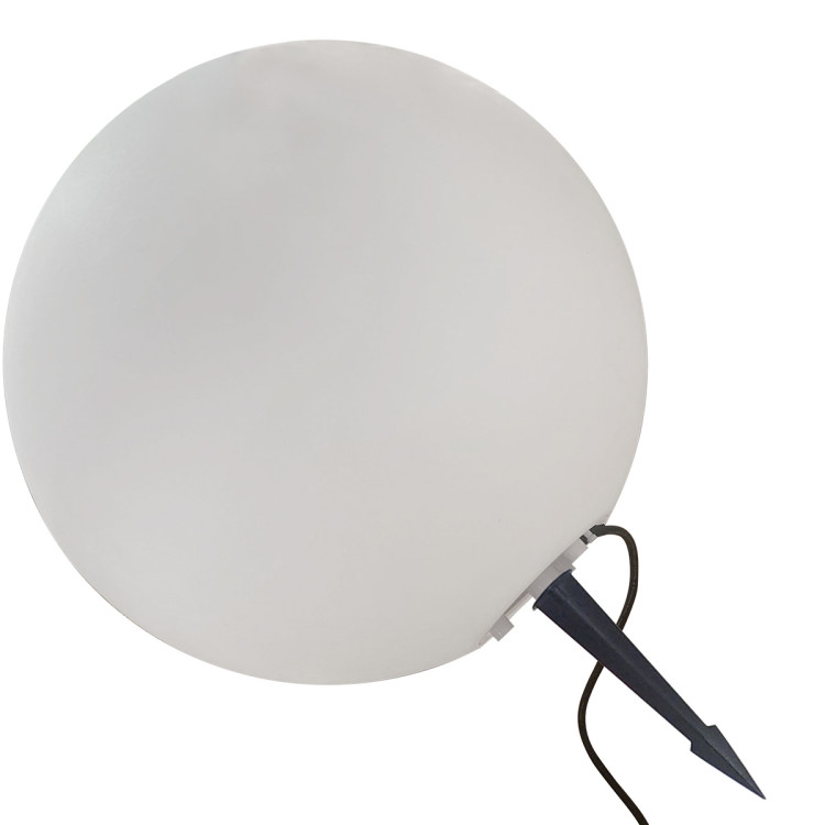 Lampa ogrodowa Gaja 50 cm biała 1xE27 - 8152