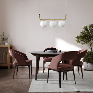 Lampa wisząca Alisa złota 3xE14