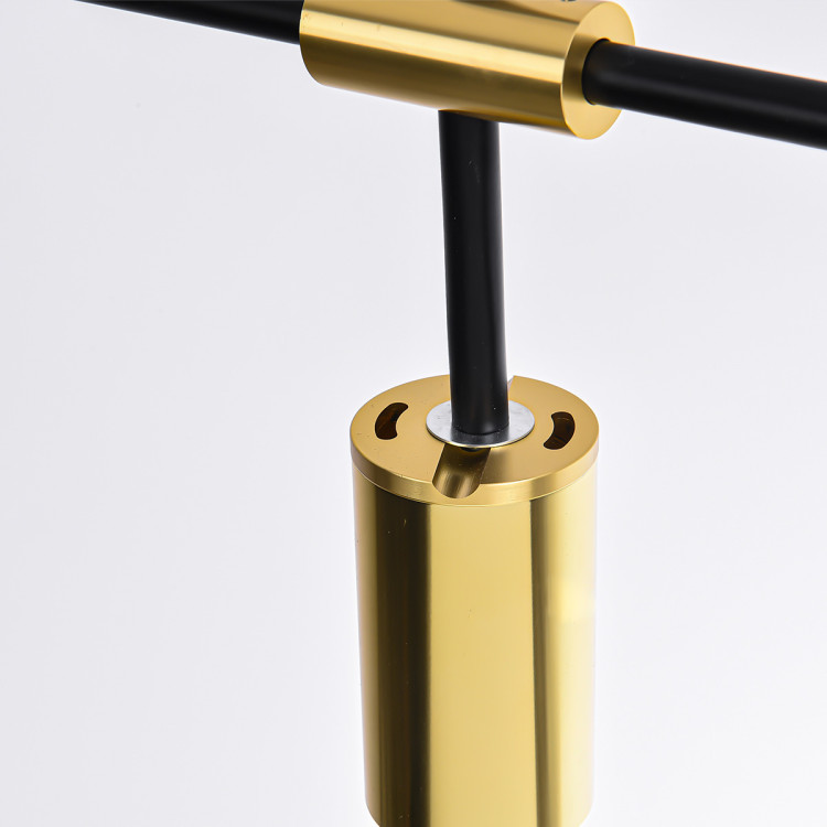 Lampa wisząca Arizona czarno - złota 4xGU10 - 8253