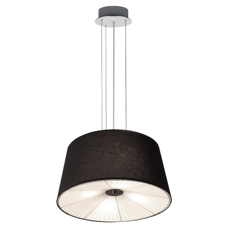 Lampa wisząca Bali czarna 4xE27 - 8256