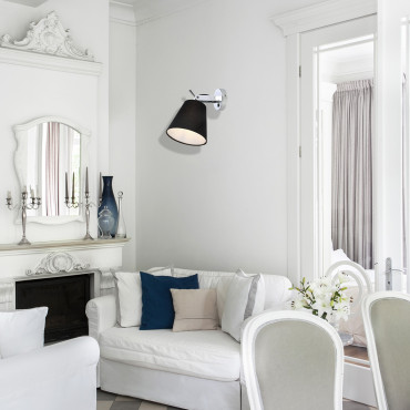 Kinkiet Bali czarny 1xE27