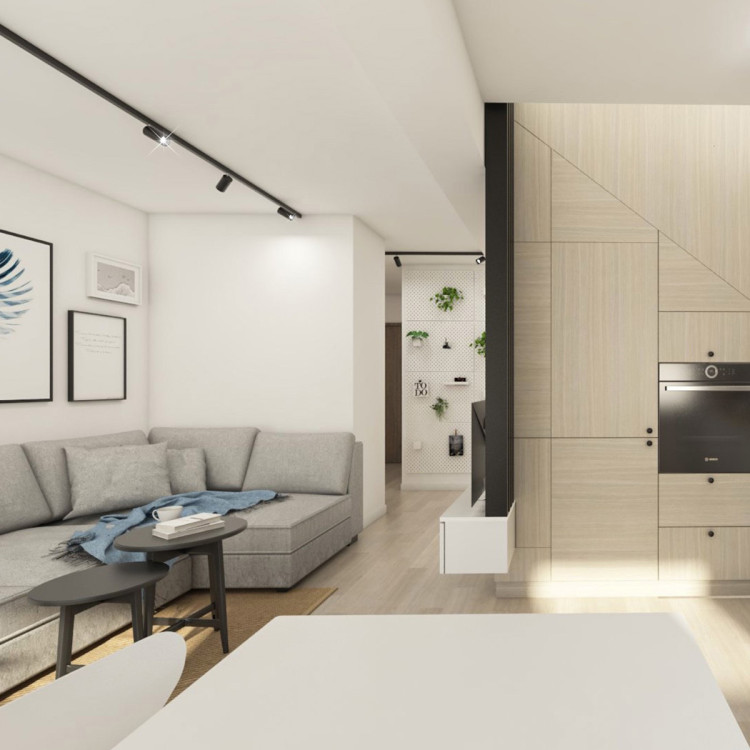 Reflektor do szynoprzewodu Leon 1F czarny LED 3000K - 8281