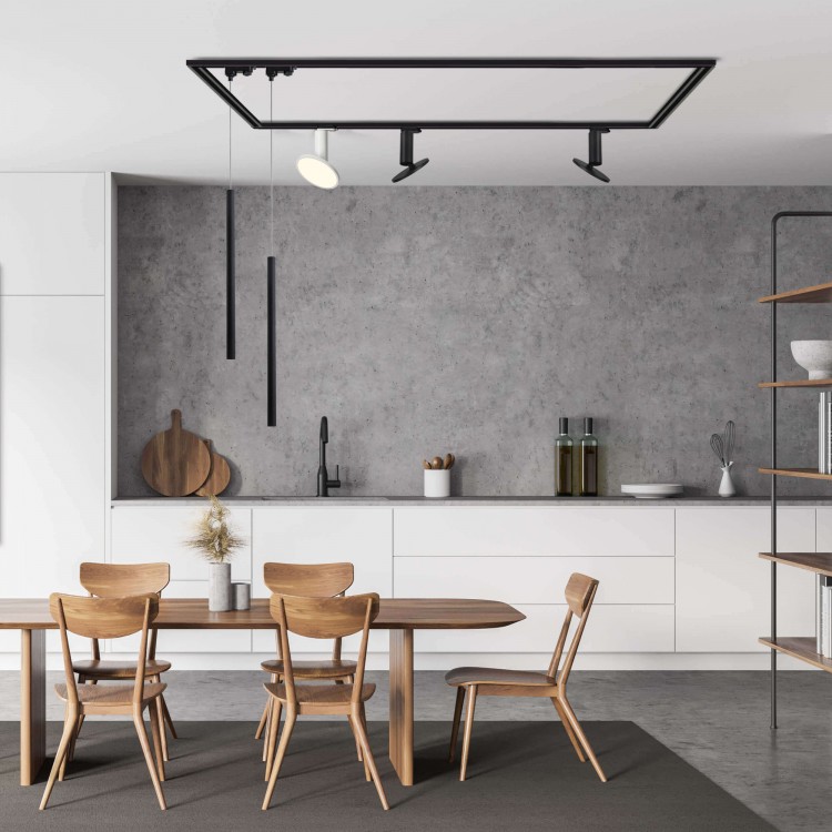 Zestaw oświetlenia szynowego Aquilion SET 1F biały LED 3000K - 8309