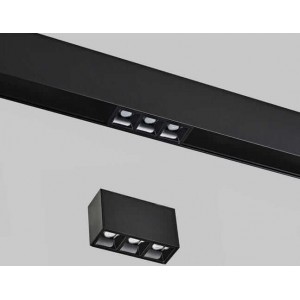 Reflektor do szynoprzewodów Magnetic Star czarny LED 4000K