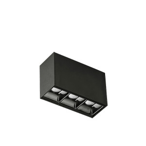 Reflektor do szynoprzewodów Magnetic Star czarny LED 4000K