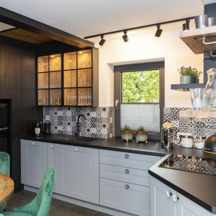 Zestaw oświetlenia szynowego Snow SET 1F czarny 4xGU10 - 8356